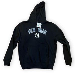 Majestic MLB New York Yankees Vintage Hoodie Black Adult Size L
